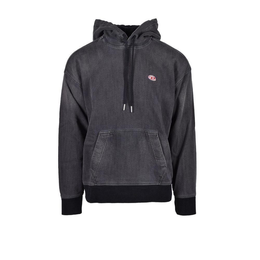 Diesel Gray Cotton Hoody DI-16705100136-IT46 | M