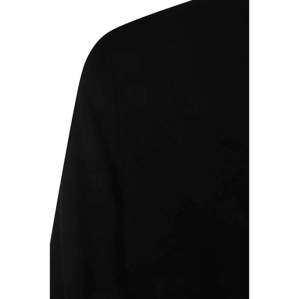 Brunello Cucinelli Black Fleece Wool Sweatshirt