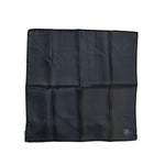 Dolce & Gabbana Blue DG Crown Silk Square Men Foulard Scarf MS7283