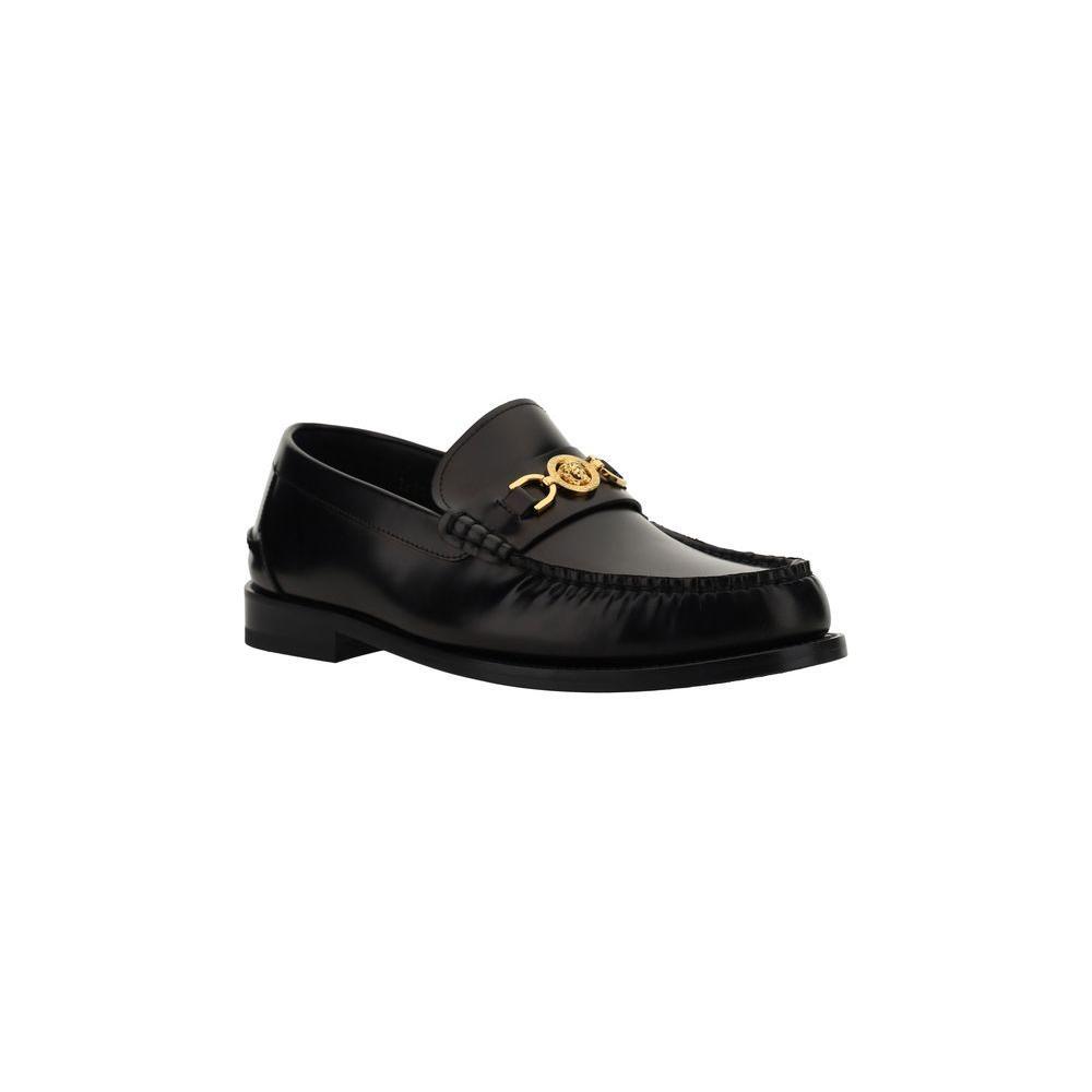Versace Leather Loafers
