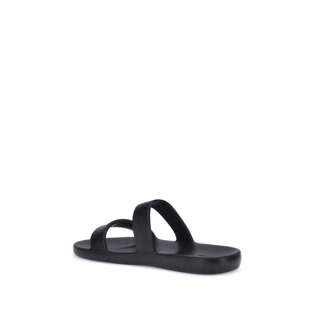 The Row Rubber Foam Sandals TH-F1609RC3BLK-EU37/US7