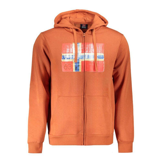 Norway 1963 Brown Cotton Sweater NO-31790-XL