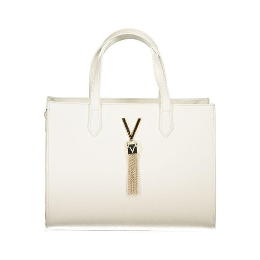 Mario Valentino White Polyethylene Handbag VA-36072