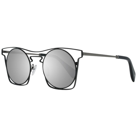 Yohji Yamamoto Blue Stainless Steel Sunglasses