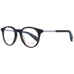 Yohji Yamamoto Brown Unisex Glasses Frame