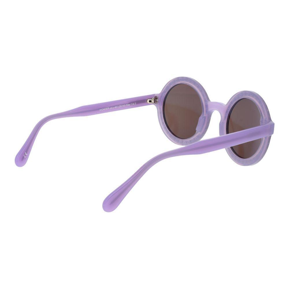 Andy Wolf Purple Unisex Sunglasses AN-1058521