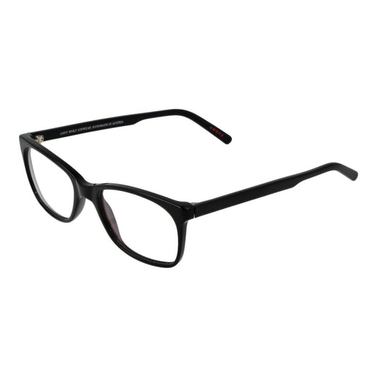 Andy Wolf Black Unisex Glasses Frame