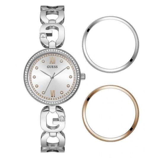 Guess Gray Stainless Steel Watch GUGW0693L1AC