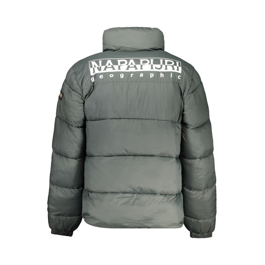 Napapijri Green Polyamide Jacket NA-32293-XXL