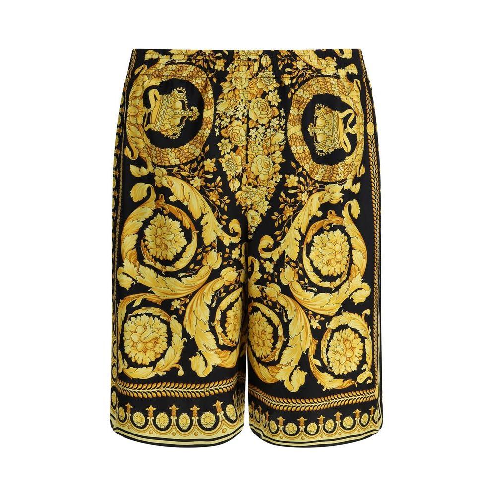 Versace Silk Shorts VE-10024761A030445B000-IT46 | S
