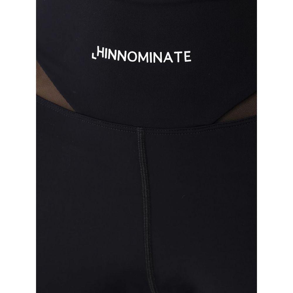 Hinnominate Black Polyamide Jeans & Pant HI-15623-S