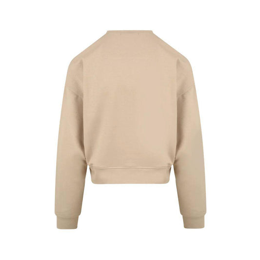 Hinnominate Beige Polyester Sweater