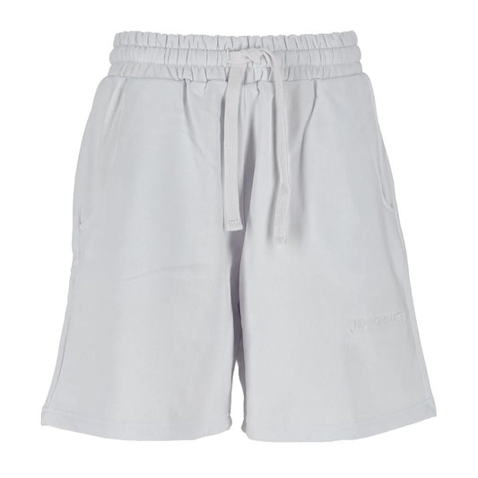 Hinnominate White Cotton Short