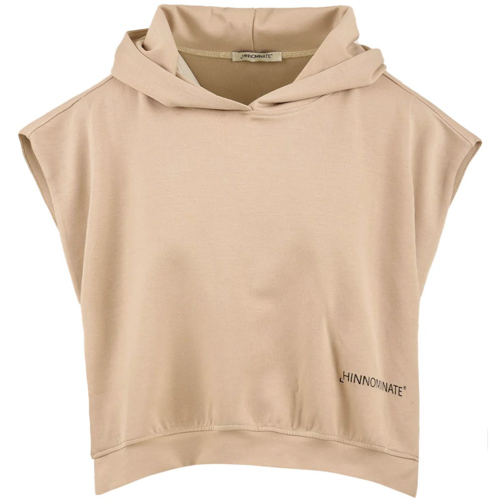 Hinnominate Beige Cotton Hoody