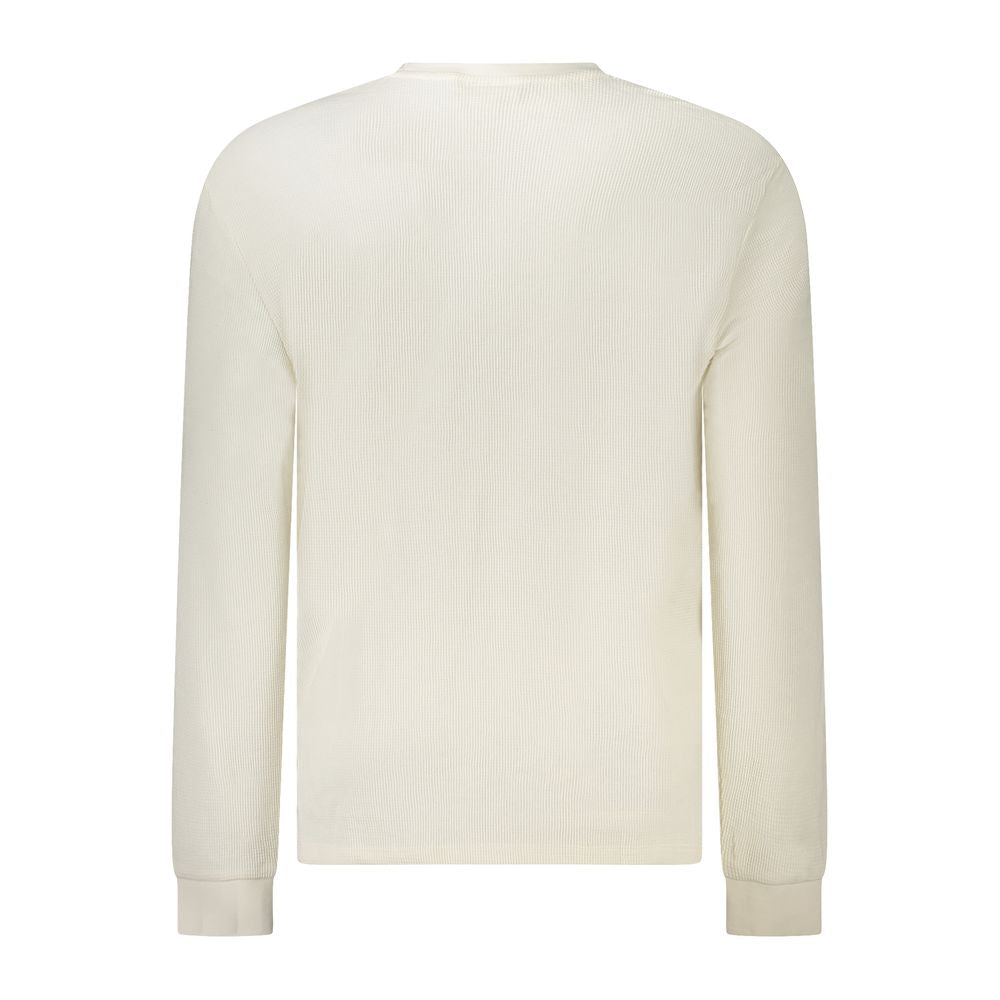 Calvin Klein White Cotton Men Sweater