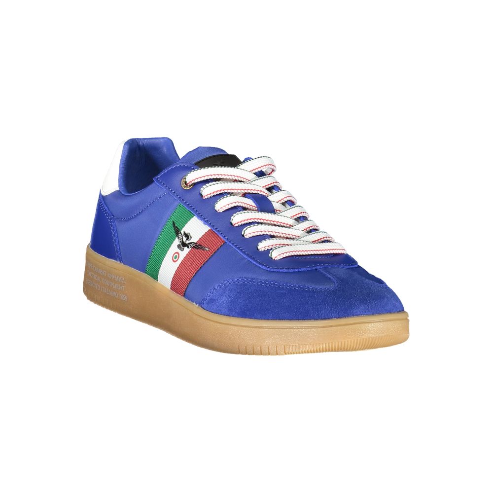 Esercito 1659 Blue Polyester Sneaker
