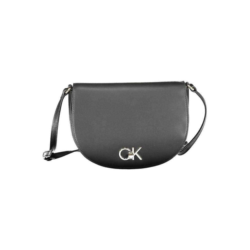 Calvin Klein Black Polyester Handbag CA-15390