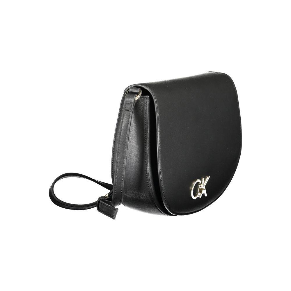 Calvin Klein Black Polyester Handbag CA-15390