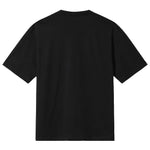 Comme Des Fuckdown Black Cotton Women T-Shirt CO-15633-XL
