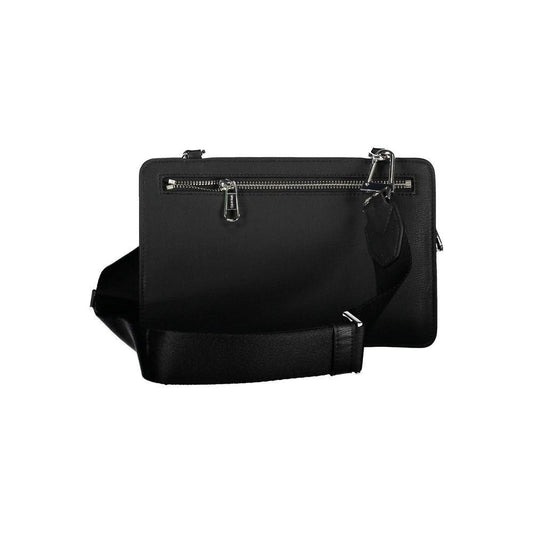 Calvin Klein Black Polyester Shoulder Bag CA-17745