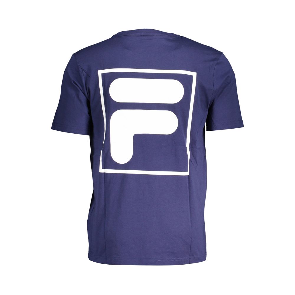 Fila Blue Cotton T-Shirt