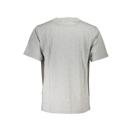 North Sails Gray Cotton T-Shirt NO-20294-M