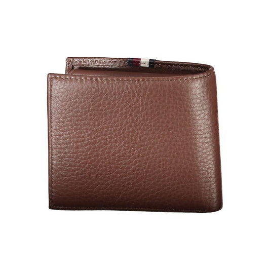 Tommy Hilfiger Brown Leather Wallet TO-22080