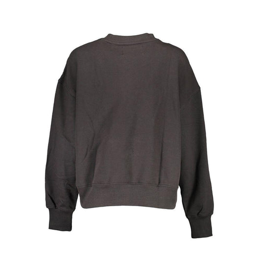 Calvin Klein Black Cotton Sweater CA-26397-XL