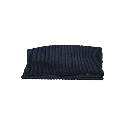 Calvin Klein Blue Cotton Scarf CA-27486