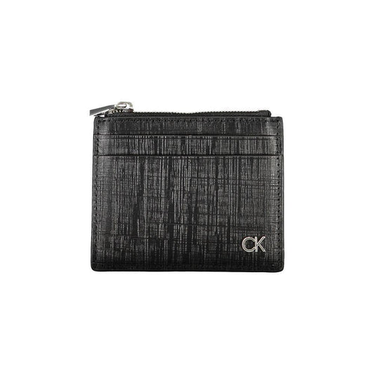 Calvin Klein Black Leather Wallet CA-27496