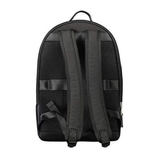 Tommy Hilfiger Black Polyester Backpack TO-27519