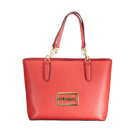 Mario Valentino Red Polyethylene Handbag