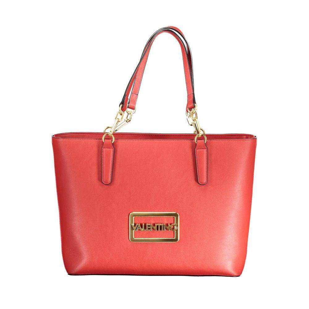 Front view with bag zipped and handles upright.