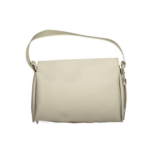 Calvin Klein Beige Polyester Handbag CA-30822