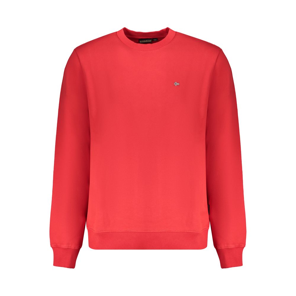 Napapijri Red Cotton Sweatshirt