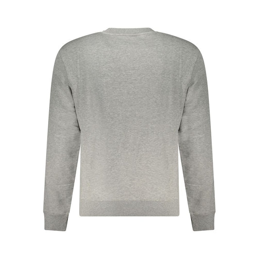 Napapijri Gray Cotton Sweater NA-32141-S