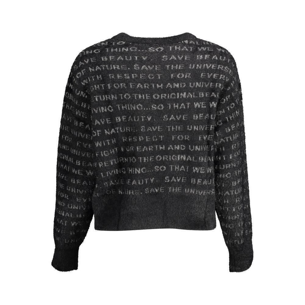 Desigual Black Polyester Sweater