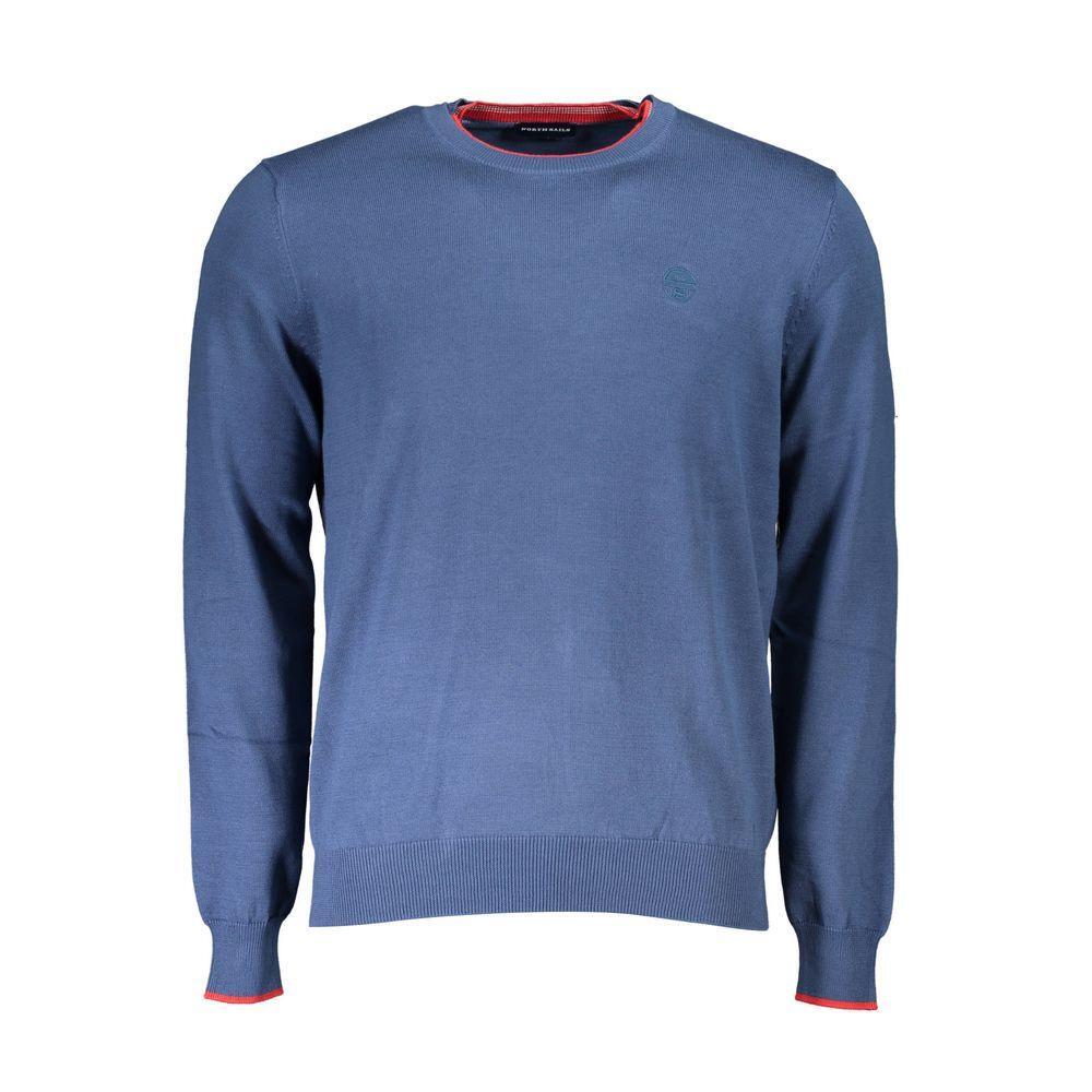North Sails Blue Cotton Sweater