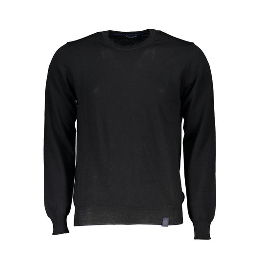 North Sails Black Fabric Men's Sweater