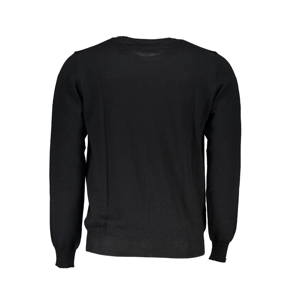 North Sails Black Fabric Men's Sweater