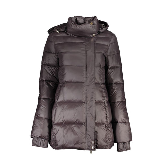 Patrizia Pepe Black Polyamide Jackets & Coat PA-25626-40