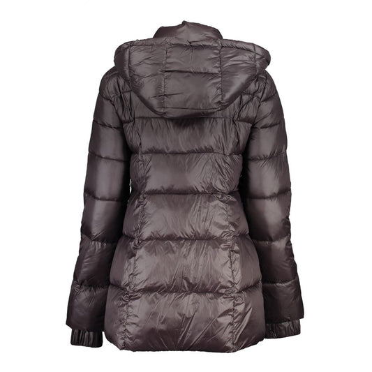 Patrizia Pepe Black Polyamide Jackets & Coat PA-25626-40