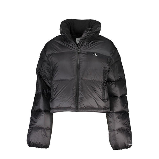 Calvin Klein Black Polyamide Jackets & Coat CA-26145-XL