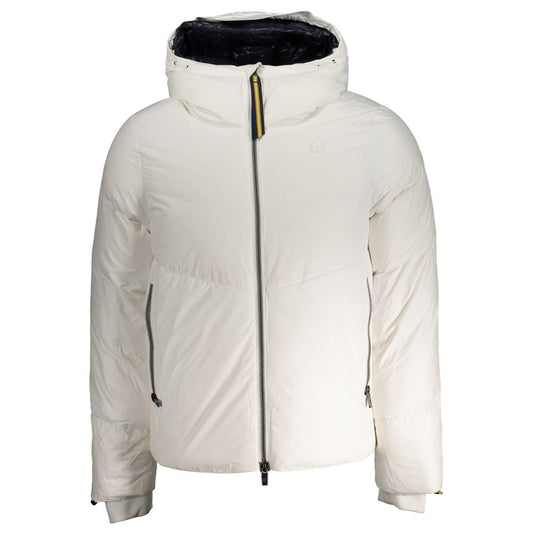 K-WAY White Polyester Jacket KW-30635-S