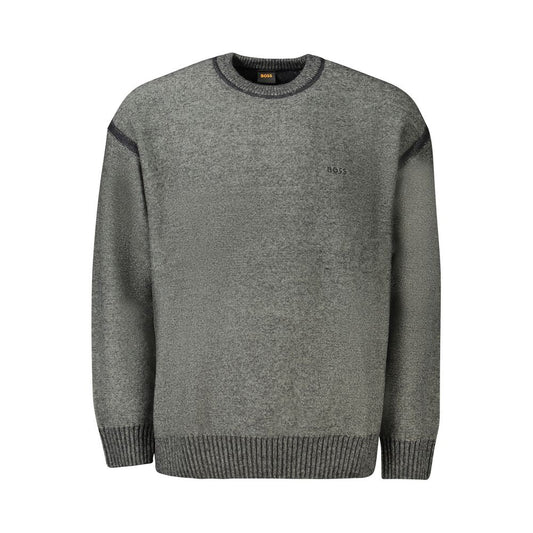 Hugo Boss Gray Wool Sweater BO-33816-L