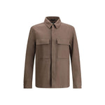ZEGNA Linen Shirt Jacket ZE-UFV60A9SOT10BN07-XL