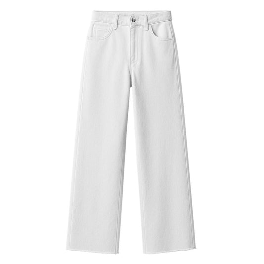 Hinnominate White Cotton Women Jeans