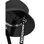 Comme Des Fuckdown Black Polyester Hats & Cap CO-8449-UNI