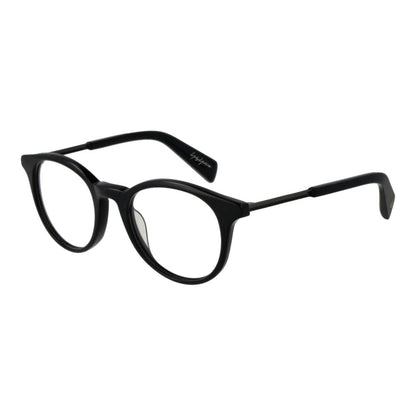 Yohji Yamamoto Black Men Glasses Frame