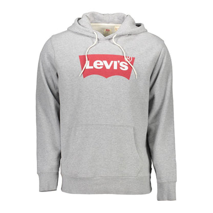 Levi's Gray Cotton Men Sweater